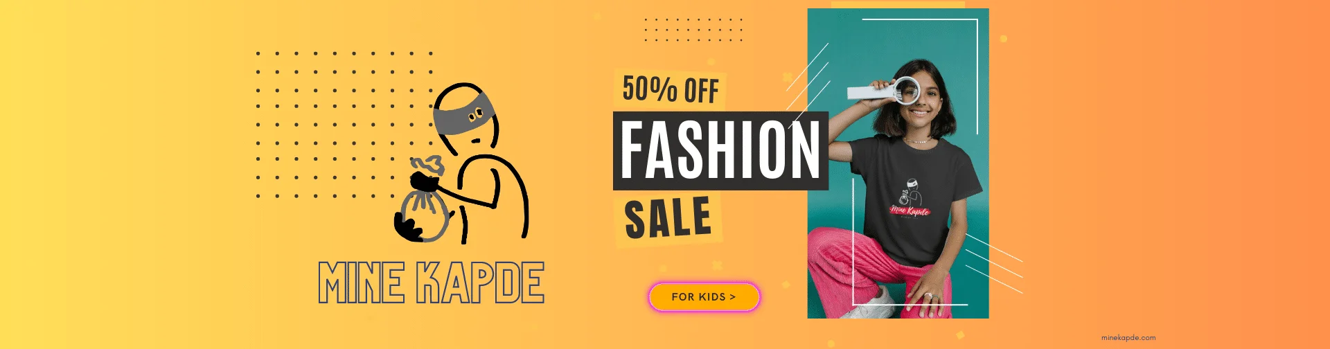 Kids Fashion Banner 2